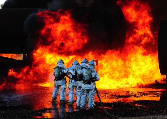 Feeling the heat of the job