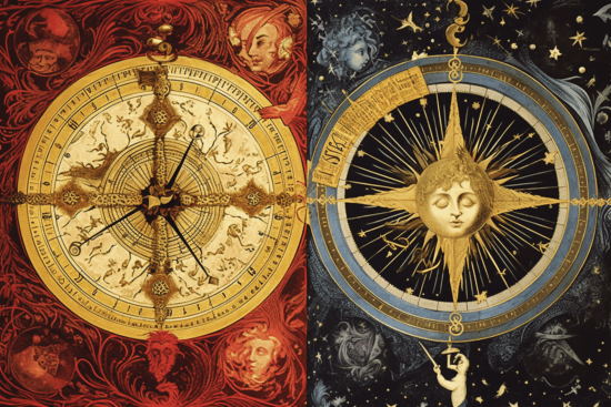 comparaison geomancie astrologie 1voyance.org